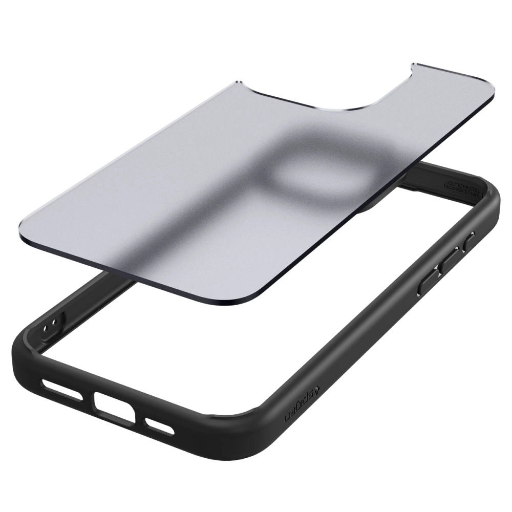 Spigen Ultra Hybrid iPhone 15 Pro Case - Clear Black_2