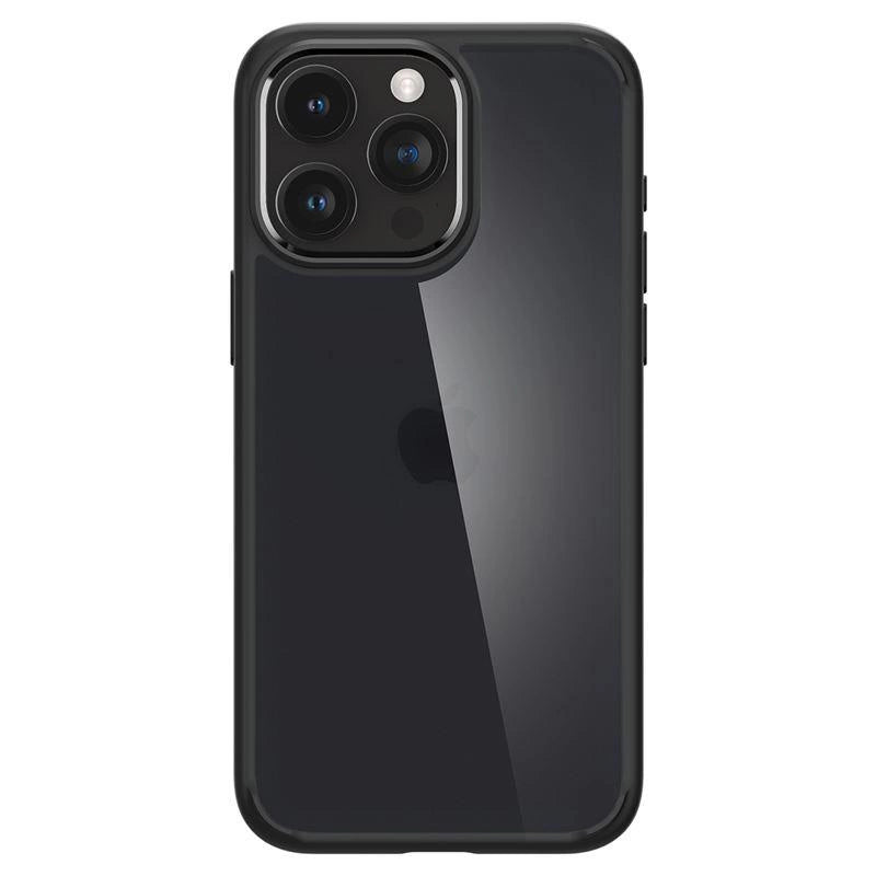 Spigen Ultra Hybrid iPhone 15 Pro Max Case - Clear Black_15