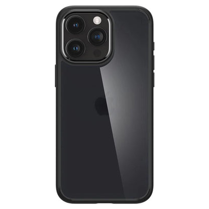 Spigen Ultra Hybrid iPhone 15 Pro Max Case - Clear Black_15