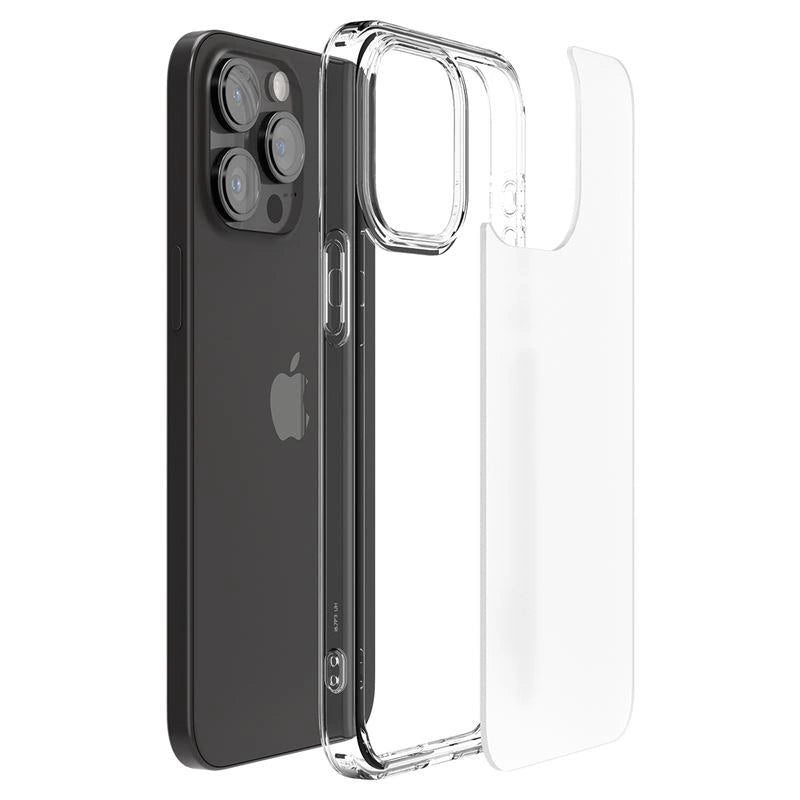Spigen Ultra Hybrid Case for iPhone 15 Pro Max - Clear Matte_9