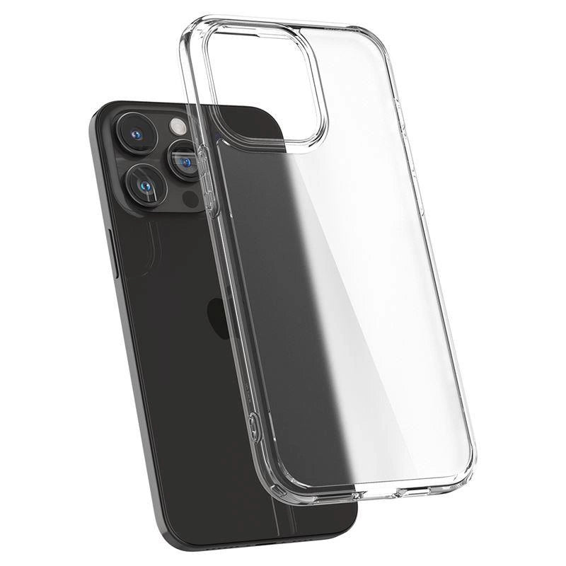 Spigen Ultra Hybrid Case for iPhone 15 Pro Max - Clear Matte_15
