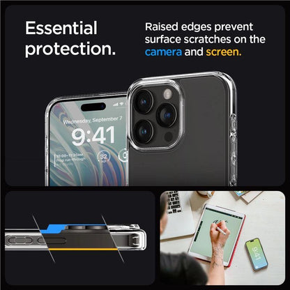 Spigen Ultra Hybrid Case for iPhone 15 Pro Max - Clear Matte_3