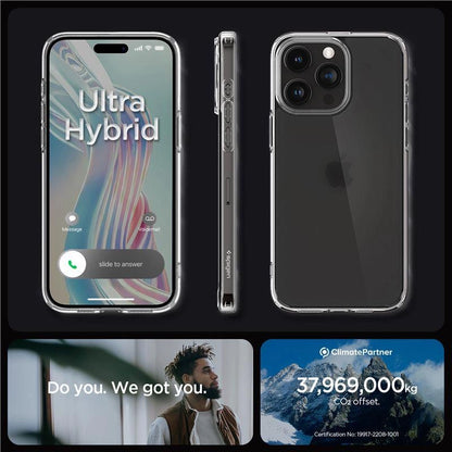 Spigen Ultra Hybrid Case for iPhone 15 Pro Max - Clear Matte_5