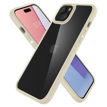 Spigen Ultra Hybrid iPhone 15 Plus Case - Beige_5
