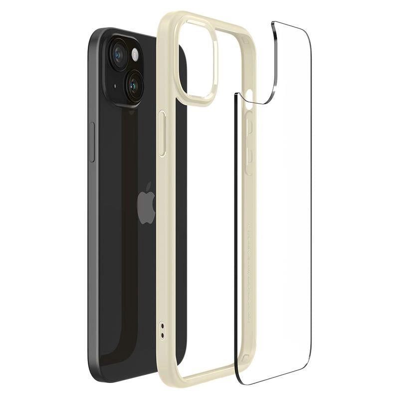 Spigen Ultra Hybrid iPhone 15 Plus Case - Beige_6