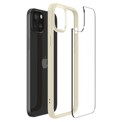 Spigen Ultra Hybrid iPhone 15 Plus Case - Beige_6