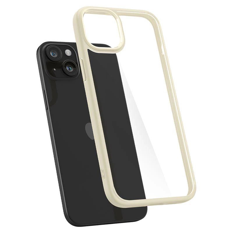 Spigen Ultra Hybrid iPhone 15 Plus Case - Beige_11