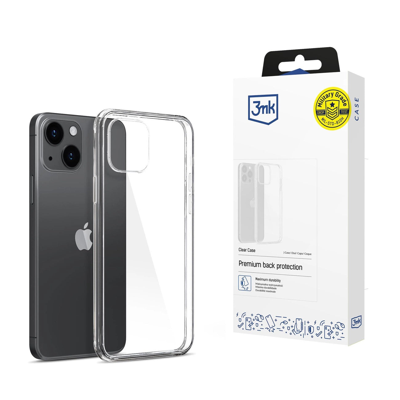 Apple iPhone 15 - 3mk Clear Case_0