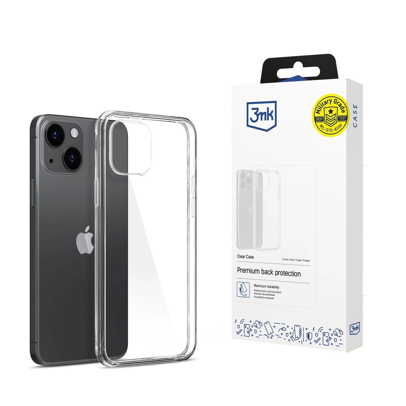 Apple iPhone 15 Plus - 3mk Clear Case_0