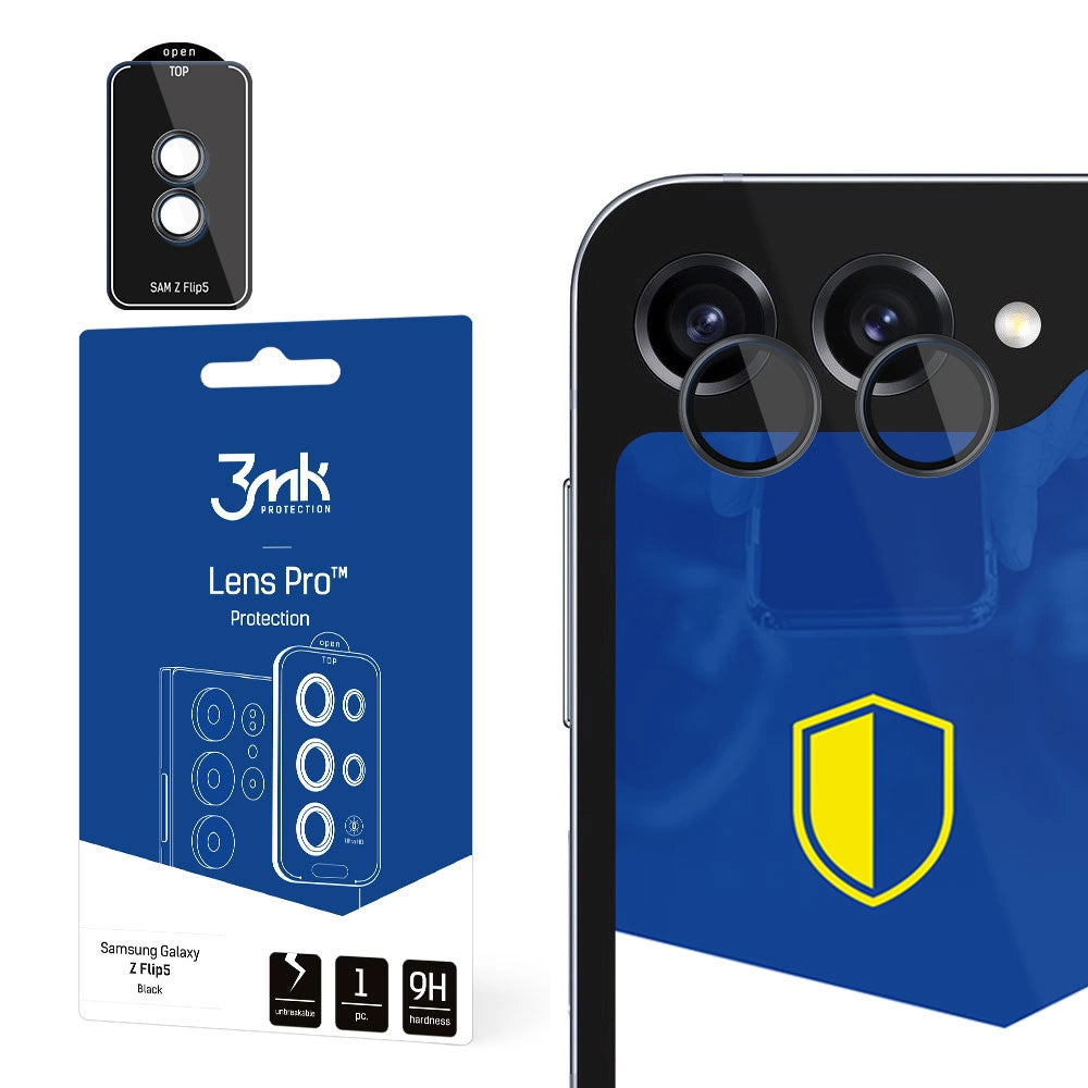 Samsung Galaxy Z Flip 5 - 3mk Lens Protection Pro Black_0