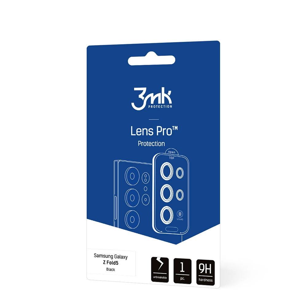 Samsung Galaxy Z Fold 5 - 3mk Lens Protection Pro Black_3