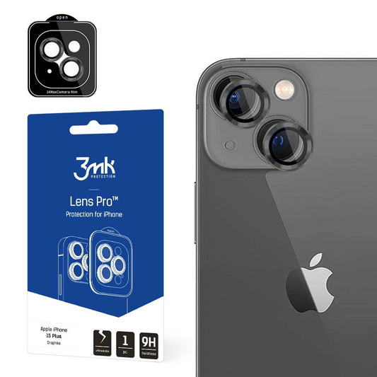 Apple iPhone 15 Plus - 3mk Lens Protection Pro Graphite_0
