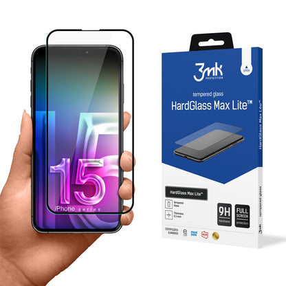 Apple iPhone 15 - 3mk HardGlass Max Lite™_0