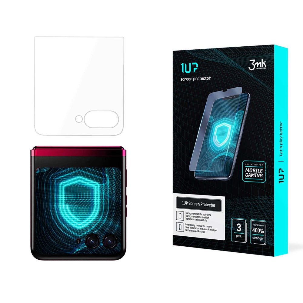 Gaming foil 3mk 1UP for Motorola Razr 40 Ultra (front)_0