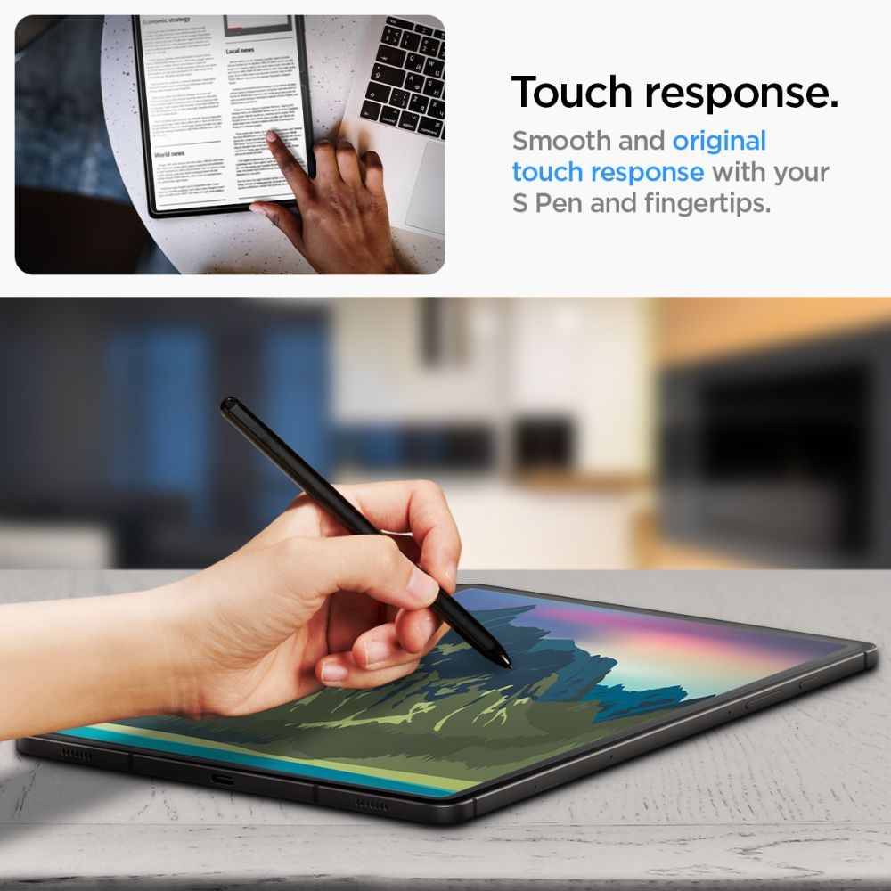 Spigen Glas.tR EZ Fit Tempered Glass for Samsung Galaxy Tab S9 11'' X710 / X716B_10