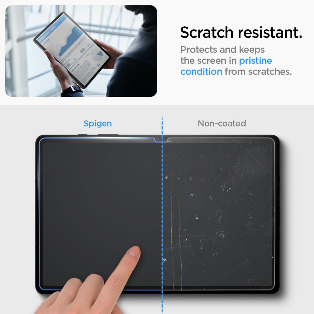 Spigen Glas.tR EZ Fit Tempered Glass for Samsung Galaxy Tab S9 11'' X710 / X716B_8