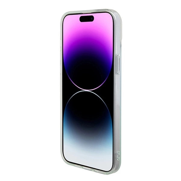 Guess GUHMP15MHITSQ iPhone 15 Plus 6.7&quot; turquoise/turquoise hardcase IML Iridescent MagSafe_4