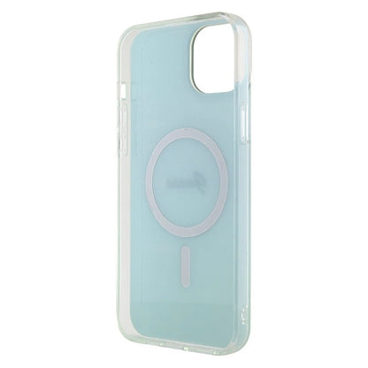 Guess GUHMP15MHITSQ iPhone 15 Plus 6.7&quot; turquoise/turquoise hardcase IML Iridescent MagSafe_6