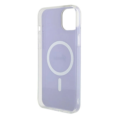 Guess IML Iridescent MagSafe case for iPhone 15 Plus - purple_6