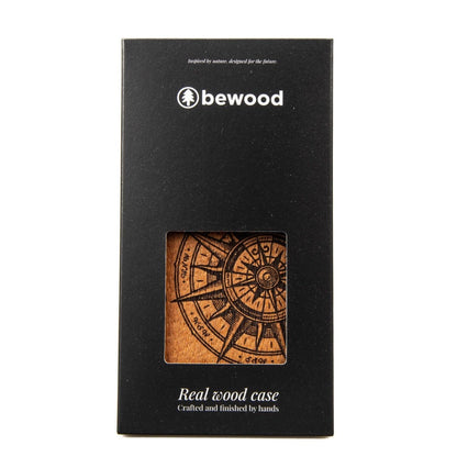 Bewood Traveler Merbau wooden case for iPhone 15 Plus_4