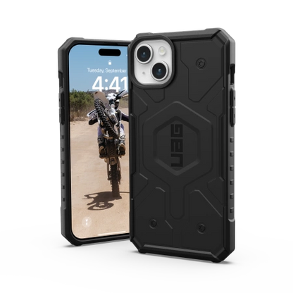 UAG Pathfinder MagSafe case for iPhone 15 Plus - black_1