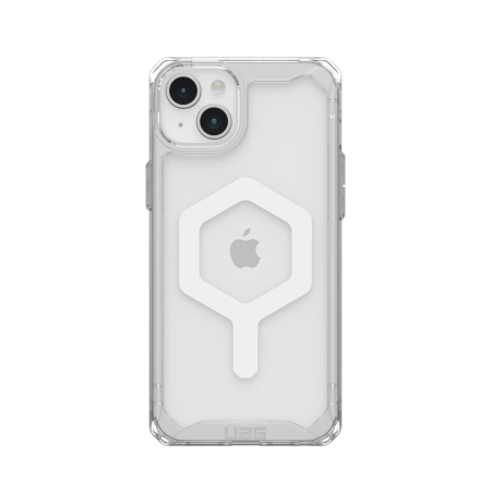UAG Plyo MagSafe case for iPhone 15 Plus - transparent and white_0