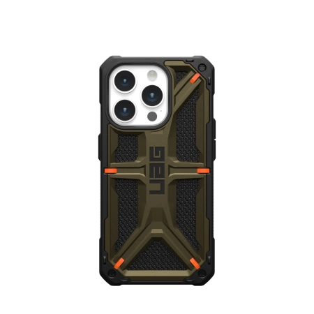 UAG Monarch case for iPhone 15 Pro - green kevlar_0