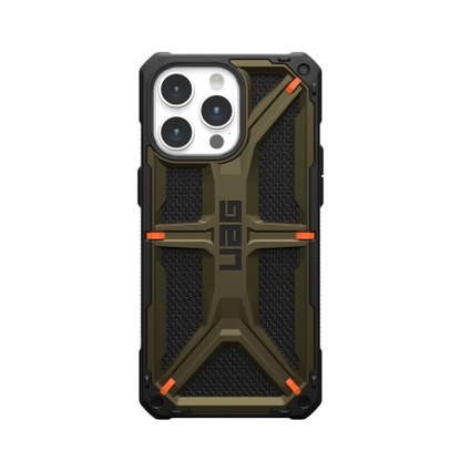 UAG Monarch case for iPhone 15 Pro Max - green kevlar_0