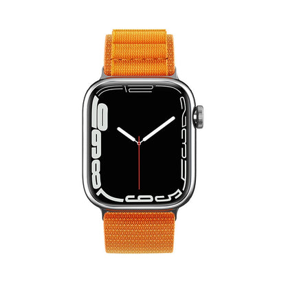 Strap with Alpine steel buckle for Apple Watch 38/40/41 mm - orange_1