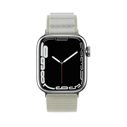 Strap with Alpine steel buckle for Apple Watch 38/40/41 mm - silver_1