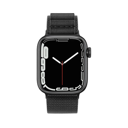 Alpine Steel Buckle Strap for Apple Watch 42 / 44 / 45 / 49 mm - Black_1