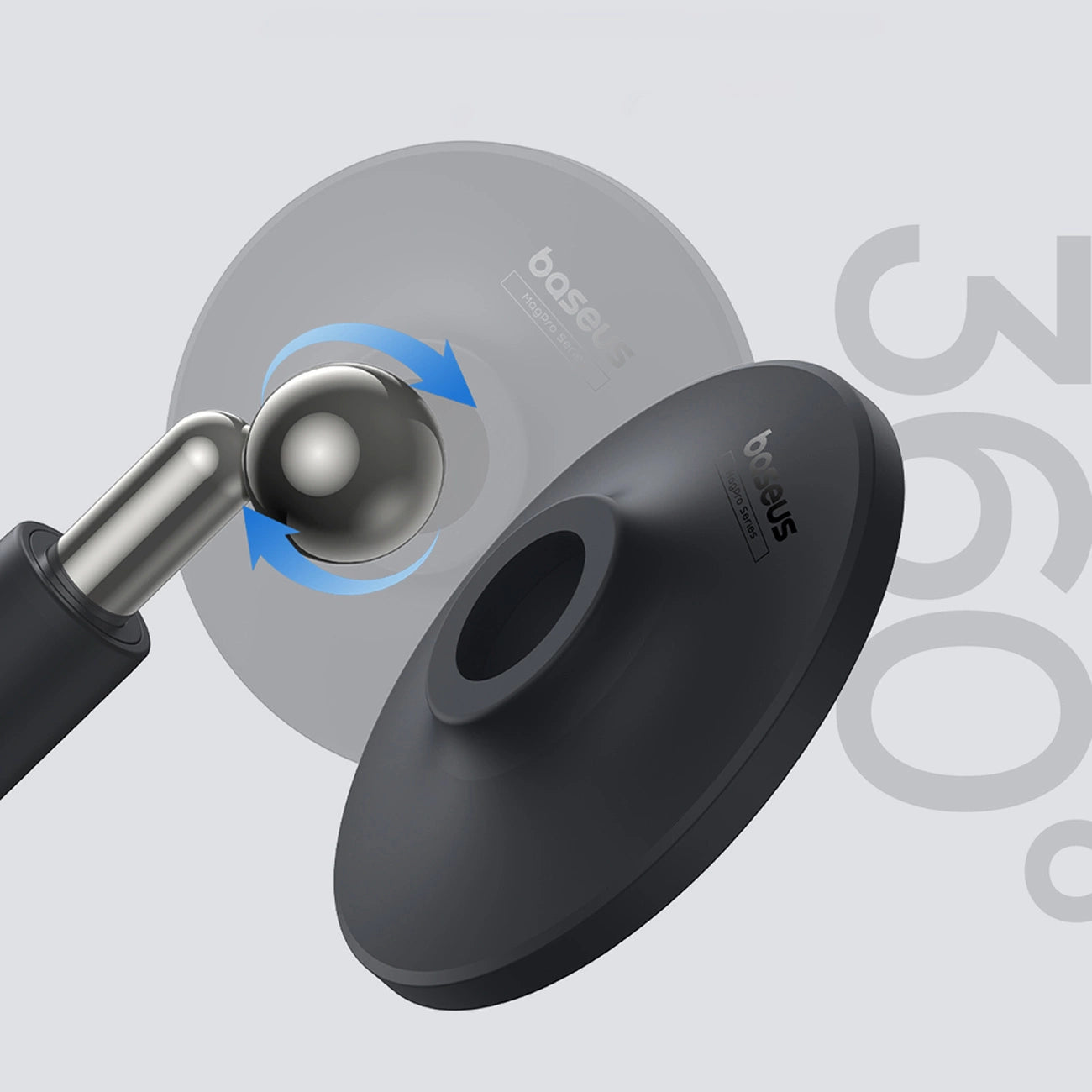 Baseus MagPro magnetic standing holder for the phone - black_7
