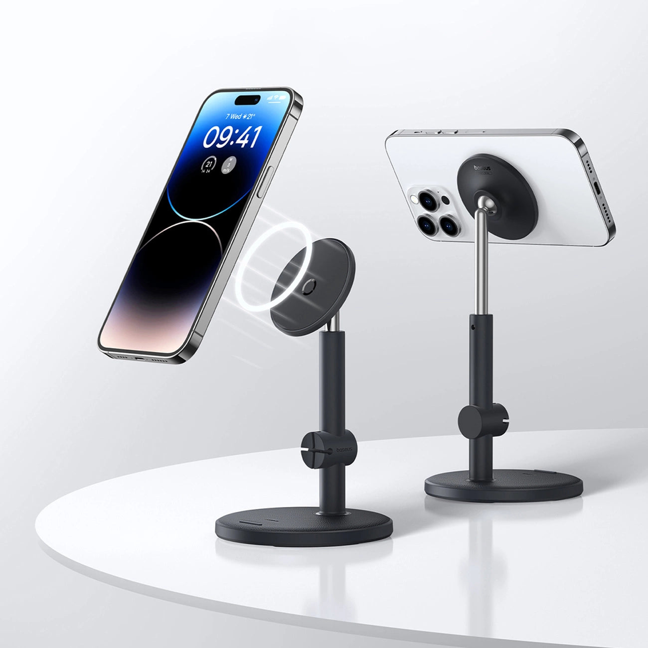 Baseus MagPro magnetic standing holder for the phone - black_9