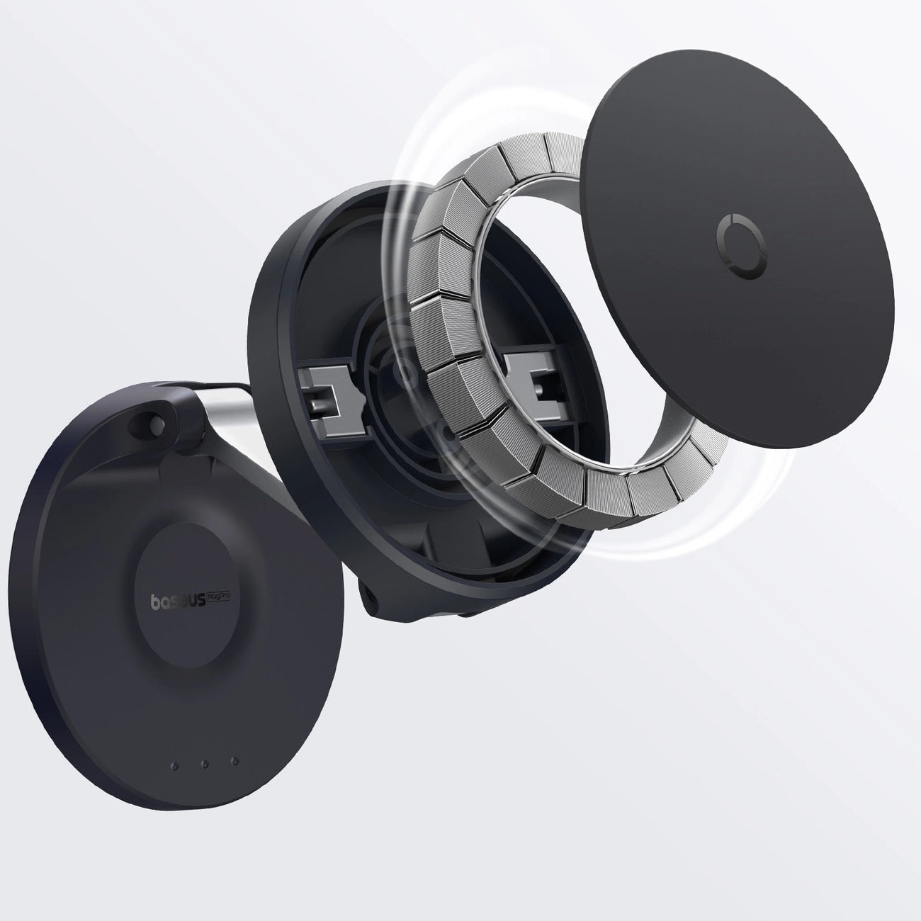 Baseus MagPro foldable magnetic holder for the phone - black_15