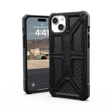 UAG Monarch case for iPhone 15 Plus - black carbon_1