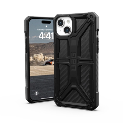UAG Monarch case for iPhone 15 Plus - black carbon_1