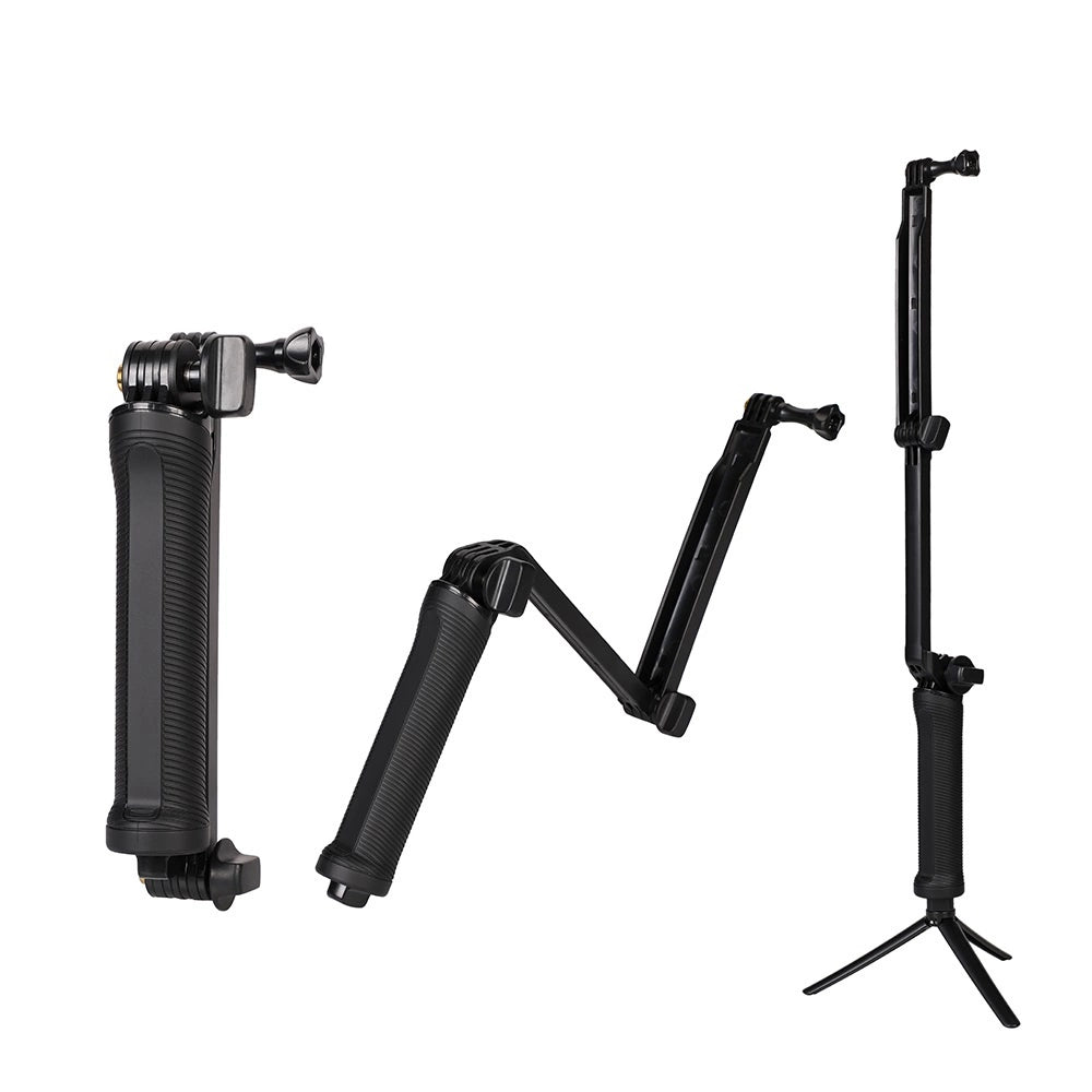3 in 1 Monopod Tripod with Selfie Stick for GoPro - Black_9