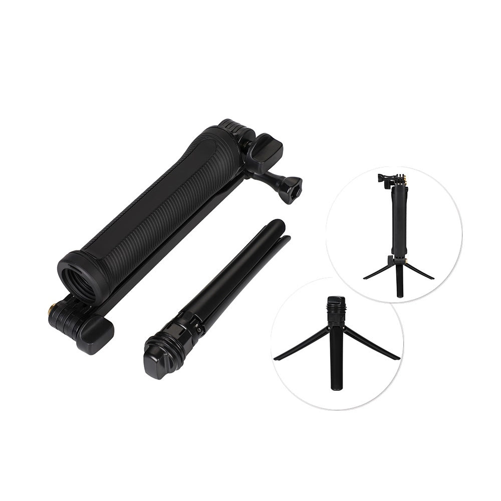 3 in 1 Monopod Tripod with Selfie Stick for GoPro - Black_5