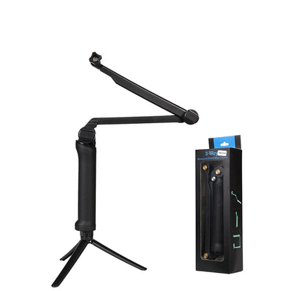 3 in 1 Monopod Tripod with Selfie Stick for GoPro - Black_7