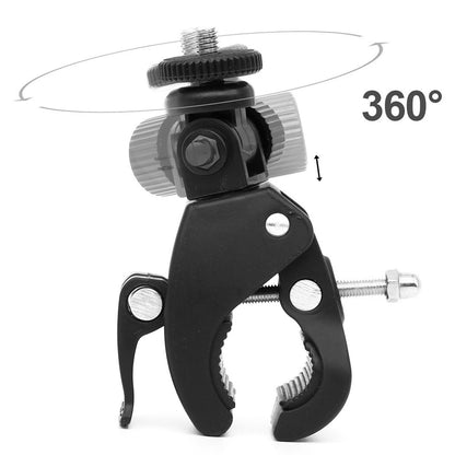 Sports camera holder rotates 360 degrees_5