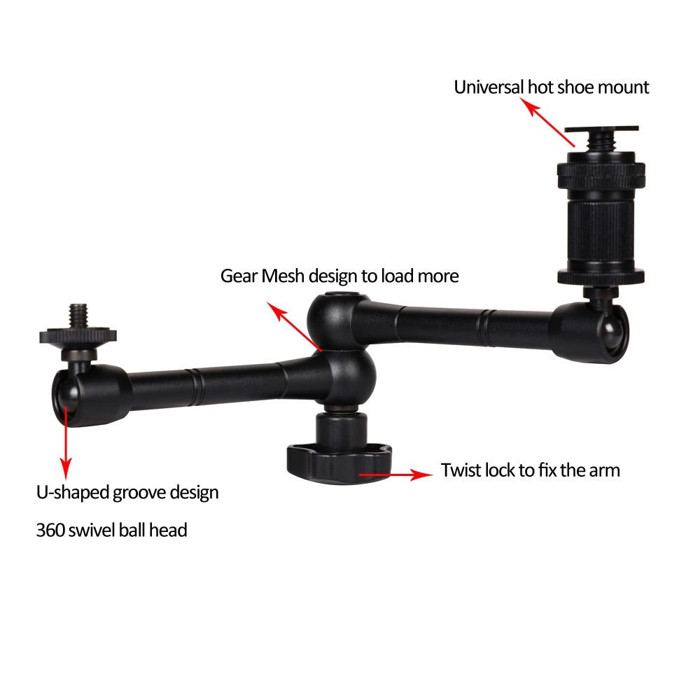 Clamp holder for camera, camera, microphone_3