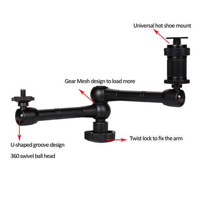 Clamp holder for camera, camera, microphone_3