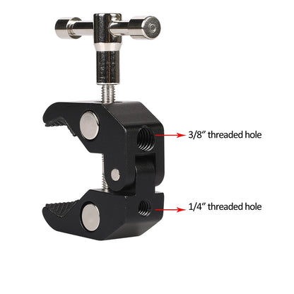 Clamp holder for camera, camera, microphone_7