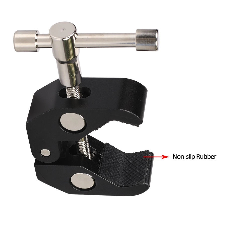 Clamp holder for camera, camera, microphone_8