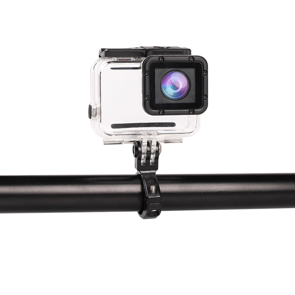 Aluminum GoPro Camera Mount - For Bike Handlebars - Black_7