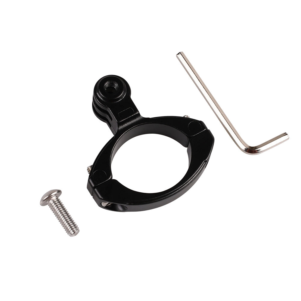 Aluminum GoPro Camera Mount - For Bike Handlebars - Black_4