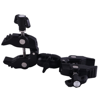 Double-sided clamp holder for the camera - black_1