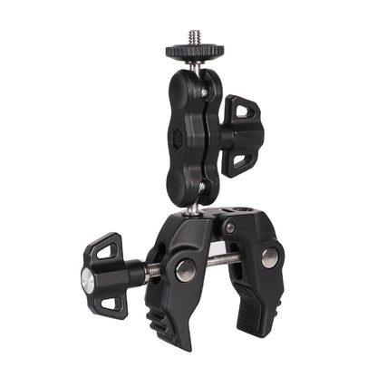 Phone and sports camera holder with clamp_0