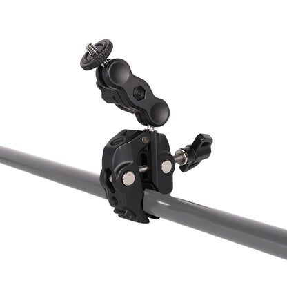 Phone and sports camera holder with clamp_1