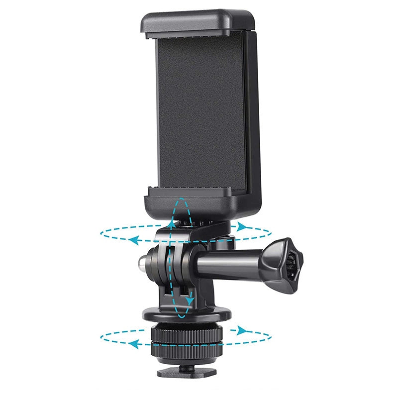 Tripod phone tripod for photos with ball head - black_4